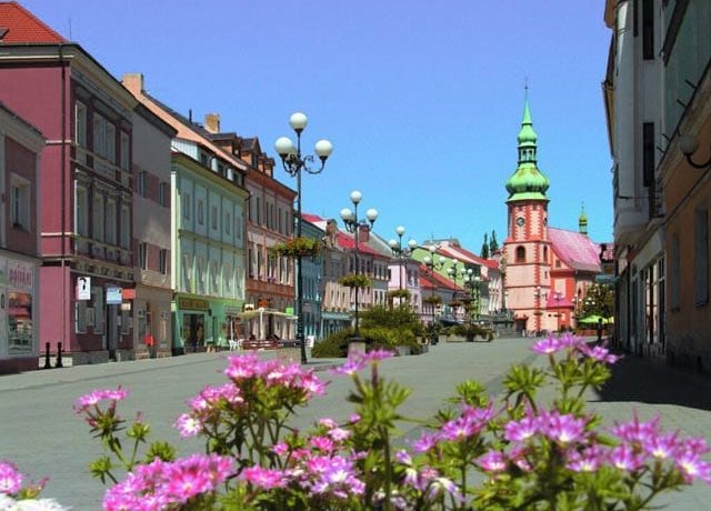 Sokolov staré náměstí