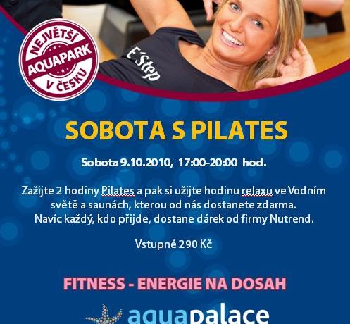 Aqua palace Praha – Sobota s Pilates