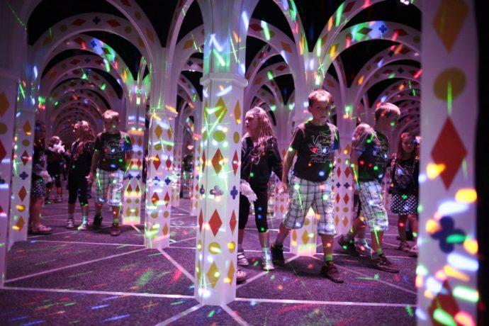 Zrcadlové bludiště č.1