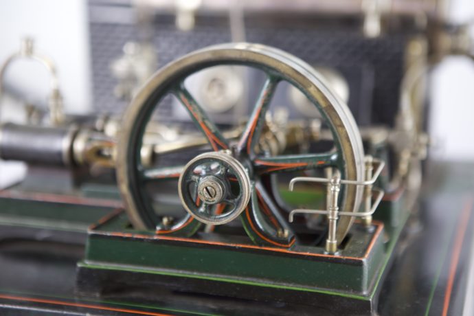 Vzácná sbírka parních strojků od roku 1870 do současnosti, foto: UPM