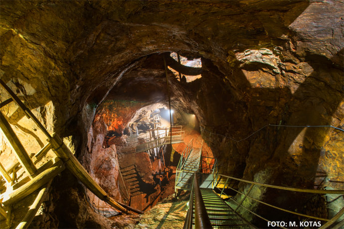 Poštovní štola Zlaté Hory, foto: M. Kotas
