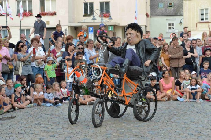 Komedianti v ulicích, © Foto: Tábor