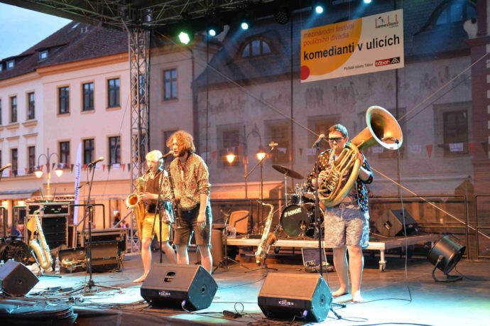 Komedianti v ulicích, © Foto: Tábor