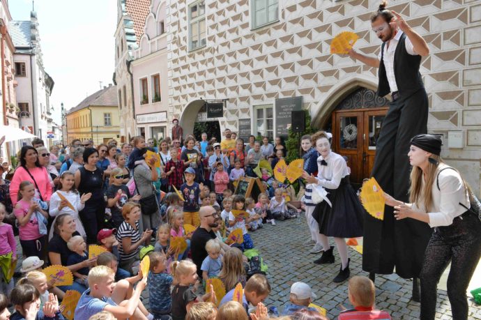 Komedianti v ulicích, © Foto: Tábor