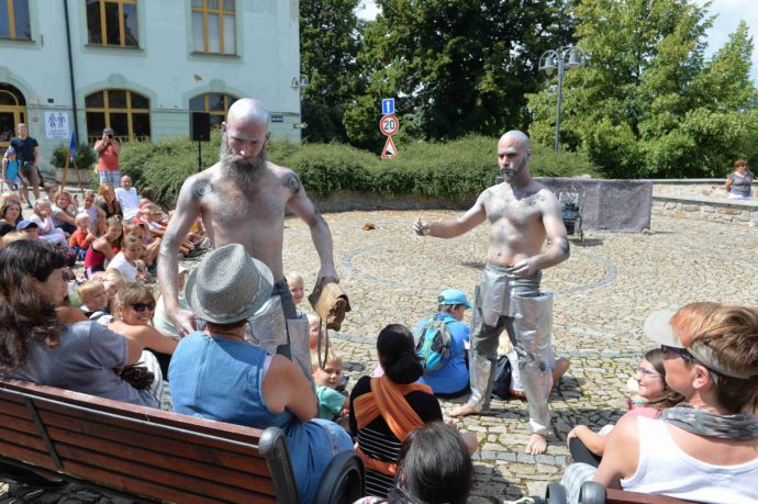 Komedianti v ulicích, © Foto: Tábor