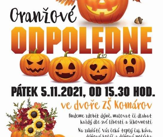 Oranžové dýňové odpoledne – Komárov