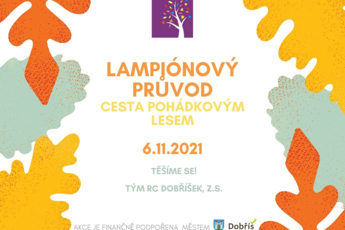 Lampionový průvod: Cesta pohádkovým lesem na zámku Dobříš