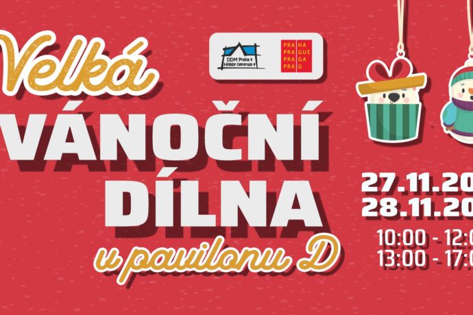 Velká vánoční dílna 2021 v DDM Praha 4