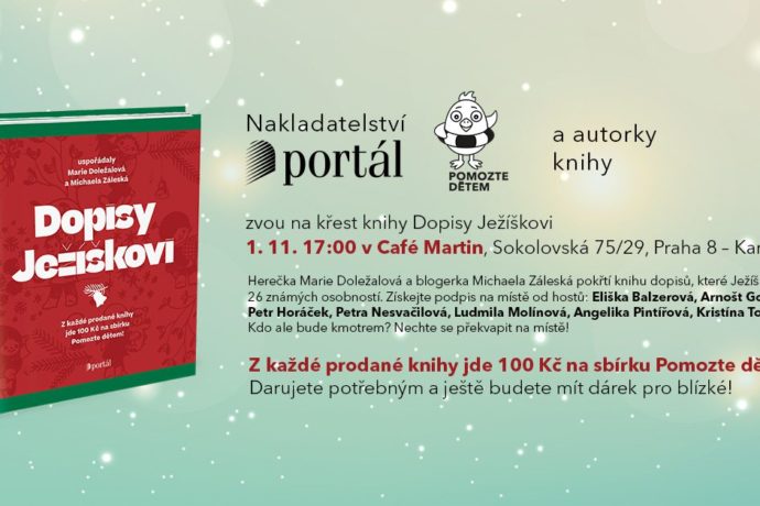 Křest knihy DOPISY JEŽÍŠKOVI