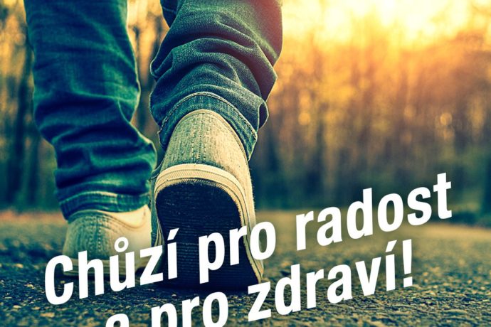 Přidejte se k výzvě 10 000 kroků – chůzí ke zdraví