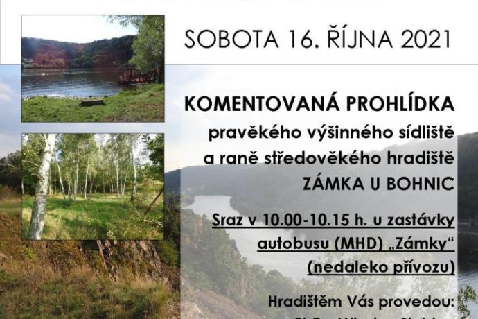 MEZINÁRODNÍ DEN ARCHEOLOGIE – VYCHÁZKA NA HRADIŠTĚ ZÁMKA