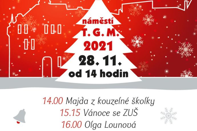 Rozsvícení vánočního stromu v České Lípě