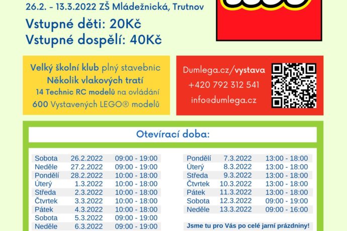 Velká LEGO výstava v Trutnově