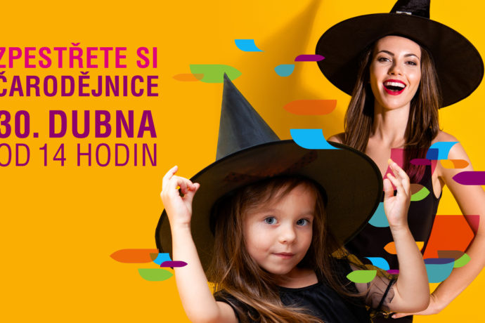Čarodějná akce v galerii Butovice