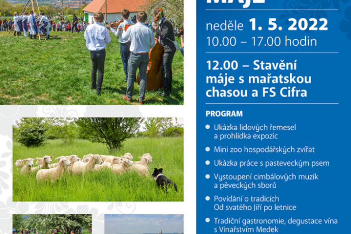 Otevírání pastvin a stavění máje 2022