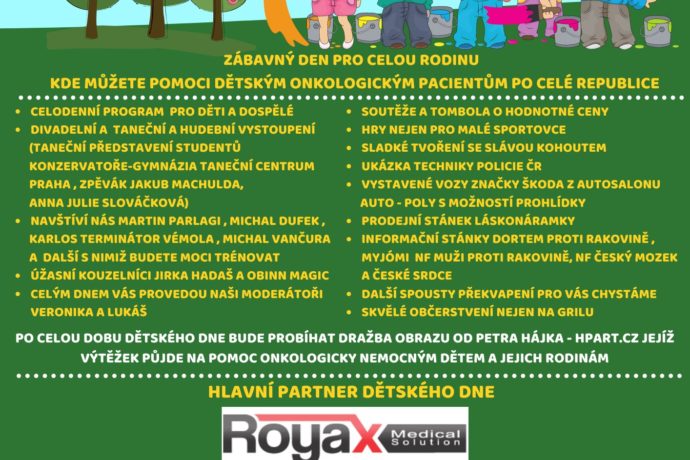 Dětský den nejen pro Onkoláčky