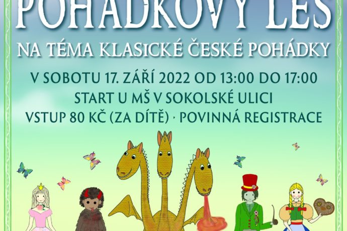 Pohádkový les v Milíně u Příbrami