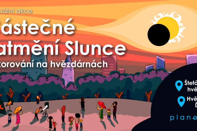 Částečné zatmění slunce 25. října 2022