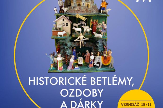 Historické betlémy, ozdoby a dárky v muzeu v Mělníku