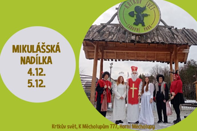 Mikulášská nadílka v Krtkově světě