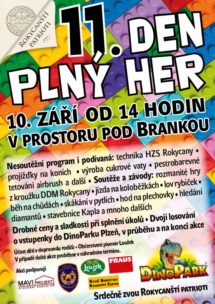 11. Den plný her v Rokycanech