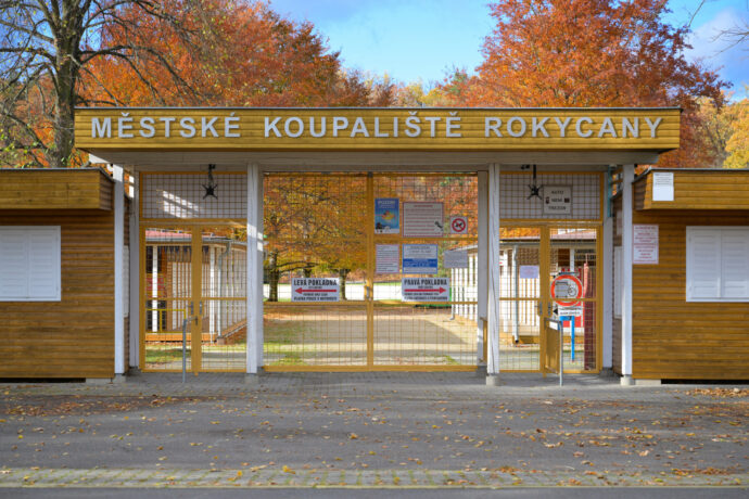 Rokycany, koupaliště. Foto © se svolením města  Rokycany, autor Mgr. Karel Brož