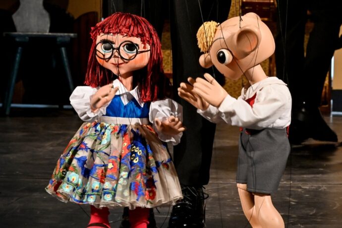 Hurvínek prodává nevěstu. Foto: ©Marek Olbrzymek