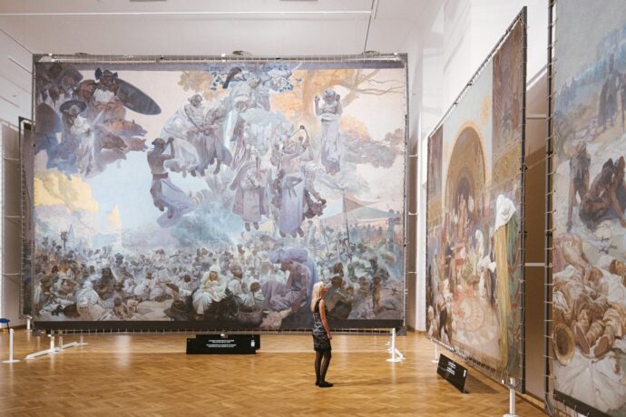 Slovanská epopej, Moravský Krumlov. Foto: ©Pavel Rybníček