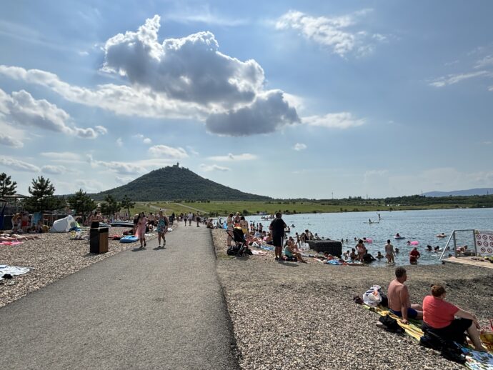 Jezero Most. Foto: © K. Pekařová