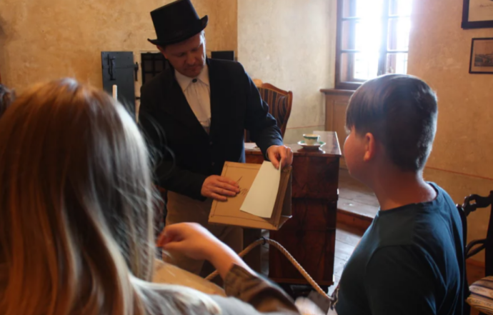 Plnění úkolů na hradu Grabštejn. Zámek Frýdlant. Foto: ©Grabštejn, NPÚ