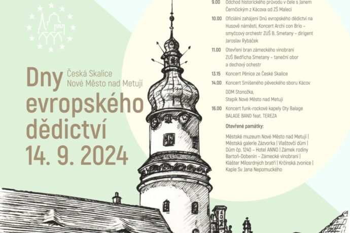 Plakát dny evropského dědictví. Foto: © NMnM