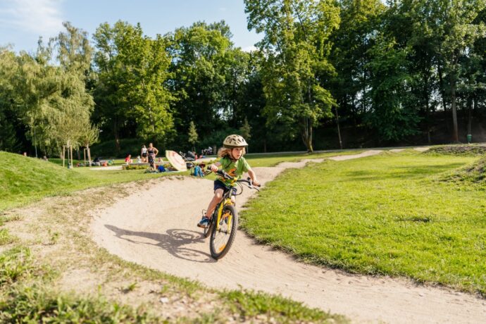 Pumptrack Na Vinici. Foto: ©Michal Král