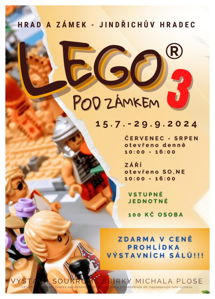 Lego výstava plakátek. Foto: © NPÚ