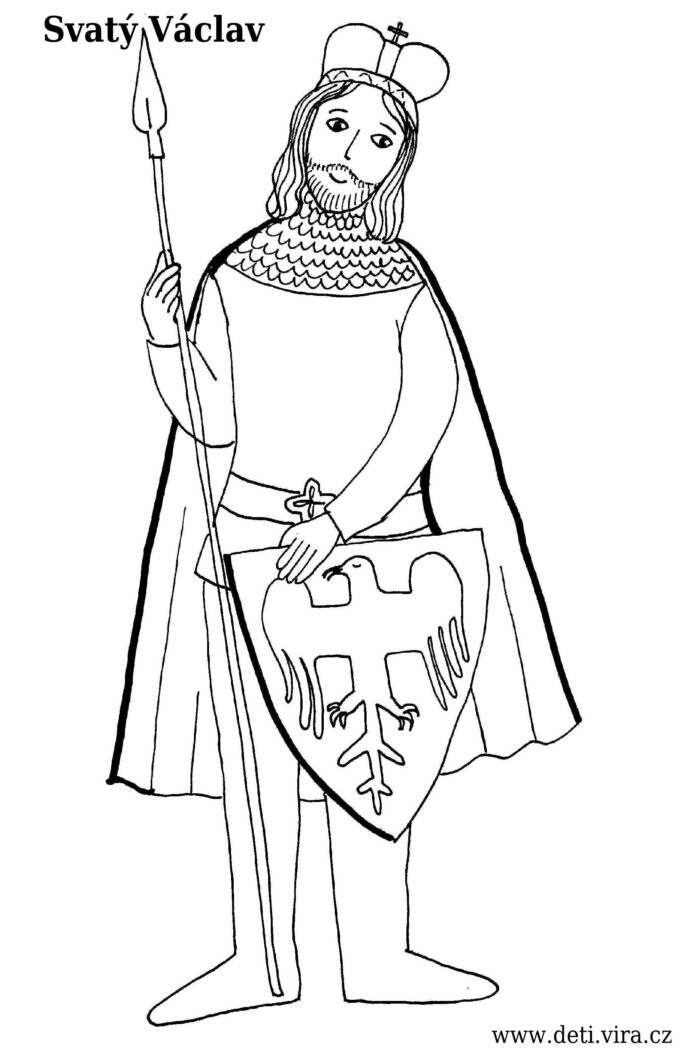 Sv. Václav. Zdroj: © Děti.Víra.cz