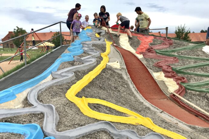 Kuličková dráha ve Zruči nad Sázavou. Foto: ©Michael Kolář