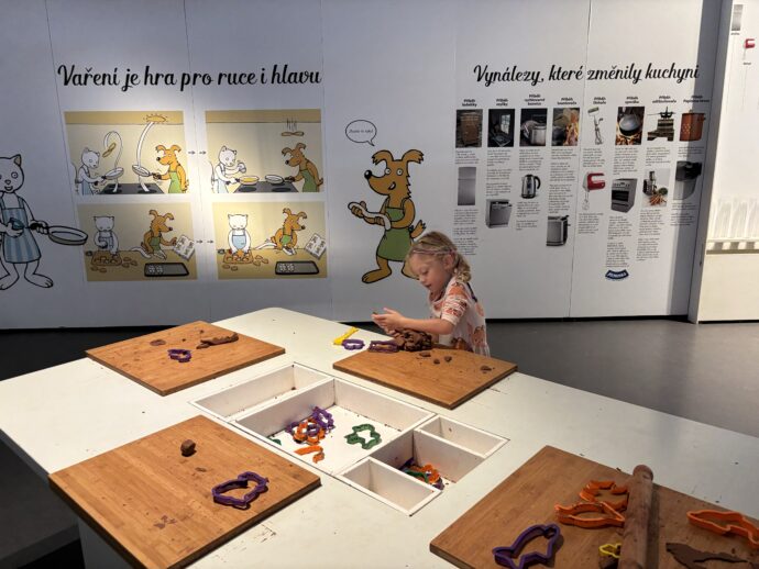 Pečení v Národním zemědělském muzeu. Foto: © K. Pekařová