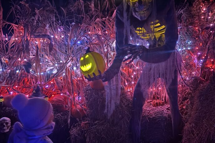 Halloweenská zahrada v Třebenicích. Foto: © KPek