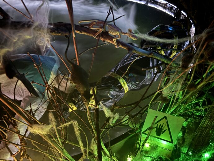 Halloweenská zahrada v Třebenicích. Foto: © KPek