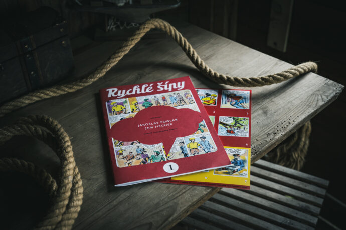 Rychlé šípy se po 57 letech vrací do prodeje jako sešitové vydání s bonusovými kartičkami