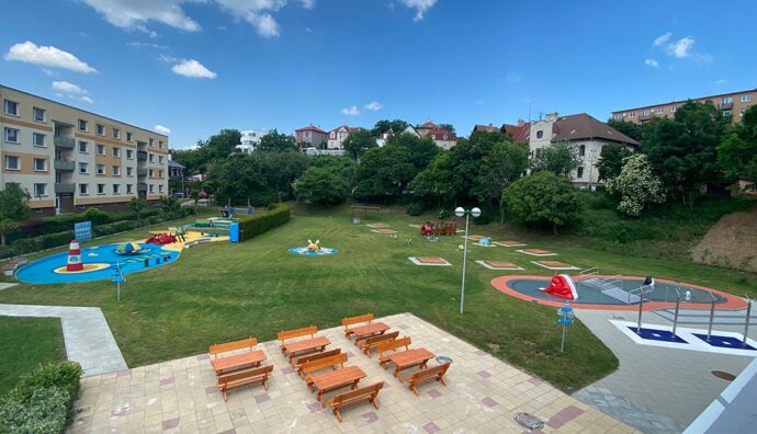 Letní slunění. Foto: © Aquacentrum Teplice.