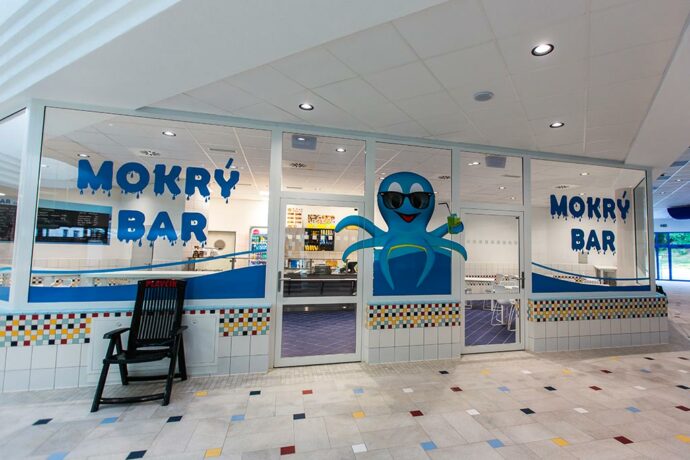 Mokrý bar. Foto: © Aquacentrum Teplice. 