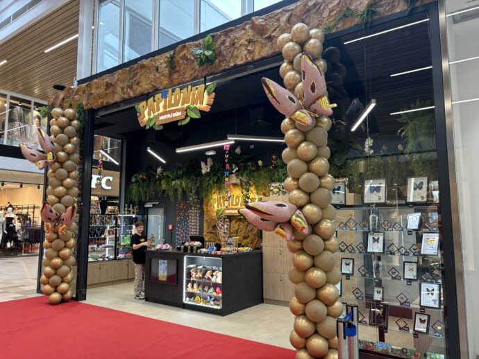 Papilonii v teplické Olympii dobře najdete. Foto: ©K. Pekařová