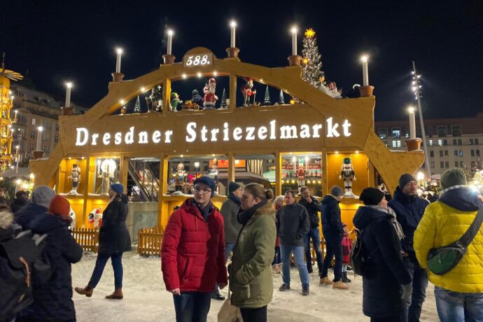 Drážďanský trh Striezelmarkt. Foto:© KPek