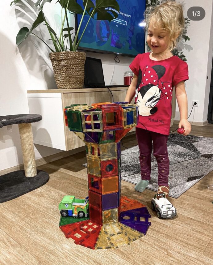 Z magnetické stavebnice postavíme téměř cokoliv. Je to top dárek. Foto:© KPek