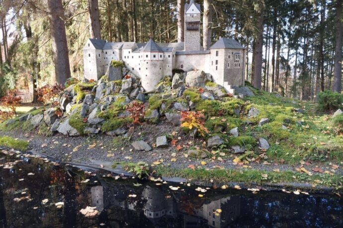 Park Boheminium v Mariánských Lázních nabízí Miniatury českých památek