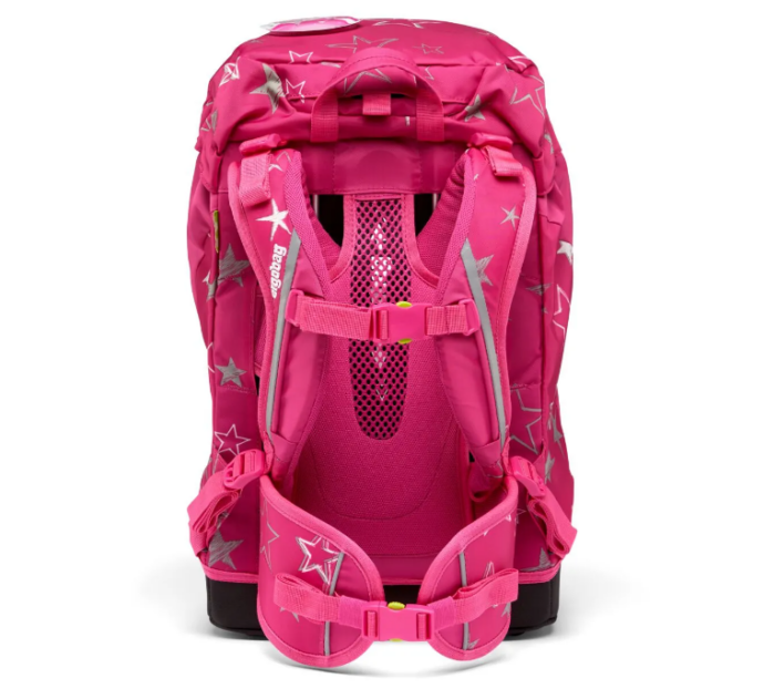 Aktovka Ergobag má perfektně řešená záda. Foto: ©Agátin svět