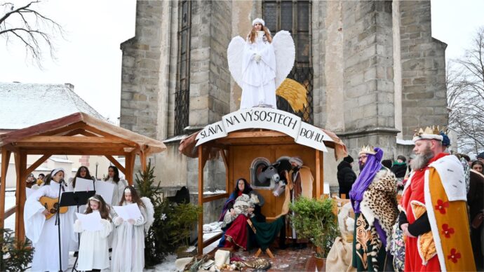 Živý betlém Blatná. Foto © FB Písecko Blatensko Strakonicko Vodňansko