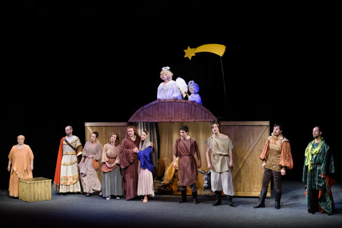 Betlémská hvězda. Foto © Black light theatre IMAGE
