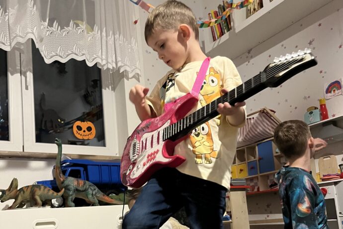 Hudba je pro děti důležitá. Foto: ©Šárka Kobrynová