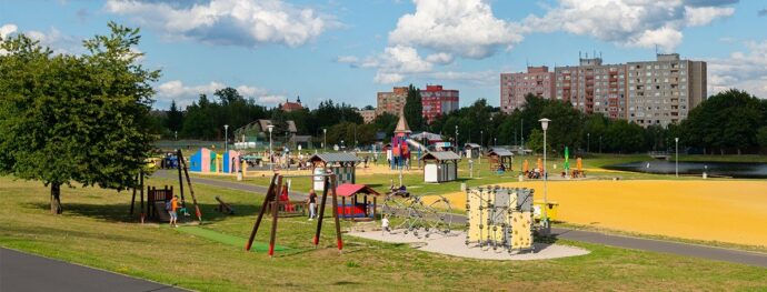 Koupaliště areál Rolava Karlovy Vary. Foto © Karlovy Vary